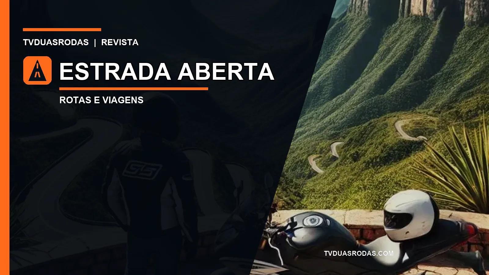 Identidade visual do programa Estrada Aberta