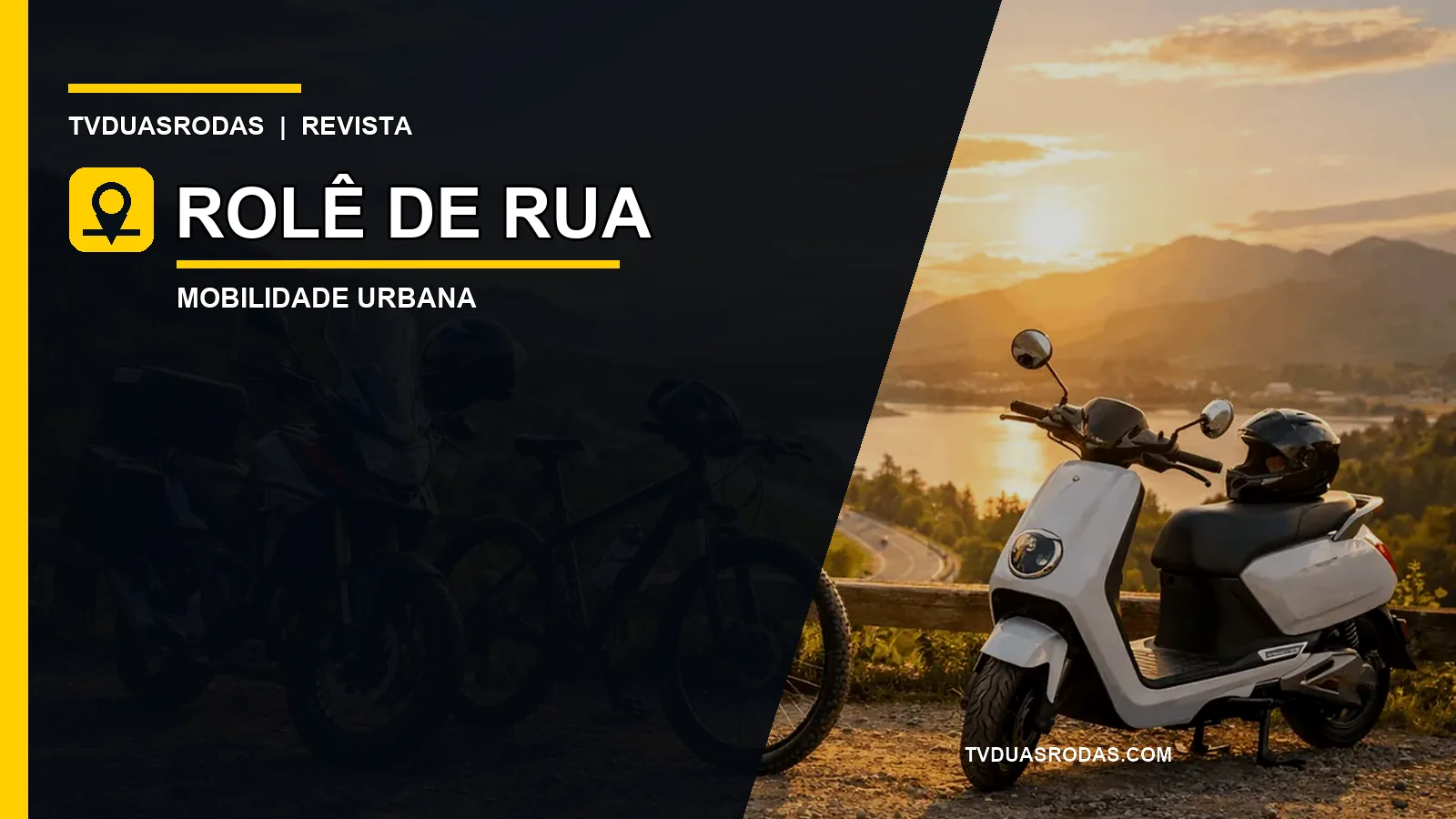 Identidade visual do programa Rolê de Rua